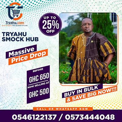 Buy Fugu Smocks Online | Traditional Ghana Clothing Tryahu